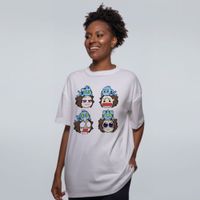 CAMISETA OVERSIZED OFF WHITE - FACES DE UMA CB