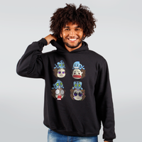MOLETOM PRETO - FACES DE UMA CB