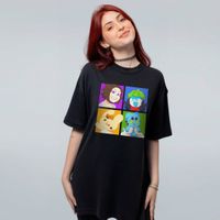 CAMISETA OVERSIZED PRETA - DIGAM XIS