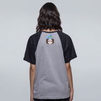 CAMISETA RAGLAN CINZA - DIGAM XIS