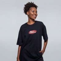 CAMISETA OVERSIZED PRETA - HILLS