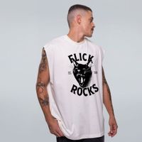 REGATA OVERSIZED OFF WHITE - FLICK ROCKS