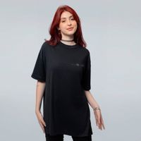 CAMISETA OVERSIZED PRETA - WILD UNTIL THE END