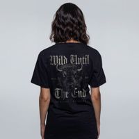 CAMISETA PRETA - WILD UNTIL THE END