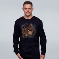 MANGA LONGA PRETA - O URSO QUEBRADO