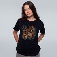 CAMISETA PRETA - O URSO QUEBRADO