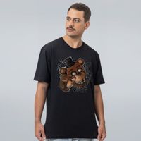 CAMISETA PRETA - O URSO QUEBRADO