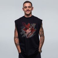 REGATA OVERSIZED PRETA - A RAPOSA QUEBRADA