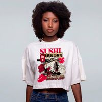 CROPPED OVERSIZED OFF WHITE - SUSHI UNDERGROUND