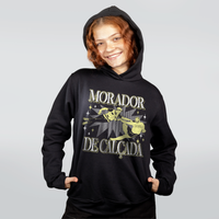 MOLETOM PRETO - MORADOR DE CALÇADA