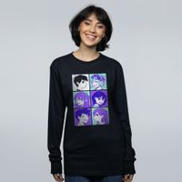 MANGA LONGA PRETA - MELHORES AMIGOS