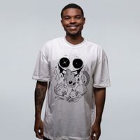 CAMISETA OVERSIZED OFF WHITE - CONEXÃO