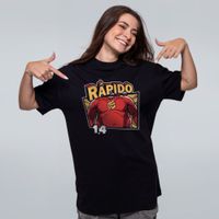 CAMISETA OVERSIZED PRETA - RÁPIDO