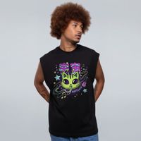 REGATA OVERSIZED PRETA - ROLÊ ESPACIAL