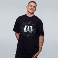 CAMISETA OVERSIZED PRETA - MURART