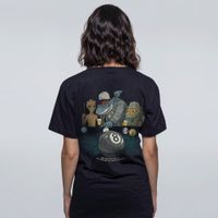 CAMISETA PRETA - SINUCA DOS PEIXES