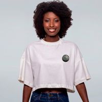 CROPPED OVERSIZED OFF WHITE - SINUCA DOS PEIXES
