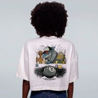 CROPPED OVERSIZED OFF WHITE - SINUCA DOS PEIXES