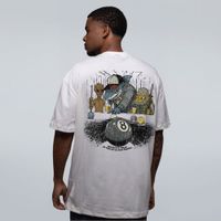 CAMISETA OVERSIZED OFF WHITE - SINUCA DOS PEIXES