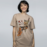 CAMISETA CANELA - ERGA-SE