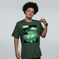 CAMISETA VERDE MUSGO - ARE U LOST?