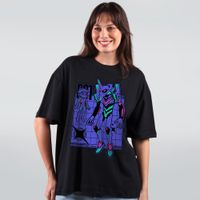 CAMISETA OVERSIZED PRETA - UND001