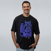CAMISETA OVERSIZED PRETA - UND001