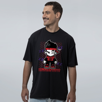 CAMISETA OVERSIZED PRETA - ENALDINHO