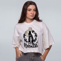 CROPPED OVERSIZED OFF WHITE - ASTETICCORE