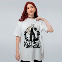 CAMISETA OVERSIZED OFF WHITE - ASTETICCORE