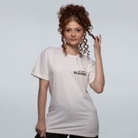 CAMISETA OFF WHITE - PRA CIMA DO LADO