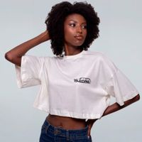 CROPPED OVERSIZED OFF WHITE - KILOCO