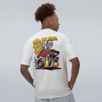 CAMISETA OVERSIZED OFF WHITE - NÃO ME FAÇA