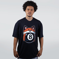 CAMISETA OVERSIZED PRETA - VINGANÇA DO QUE