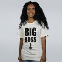 CAMISETA OFF WHITE - BIG BOSS