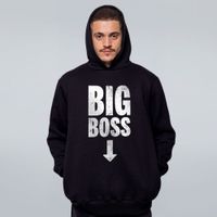 MOLETOM PRETO - BIG BOSS