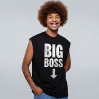 REGATA OVERSIZED PRETA - BIG BOSS