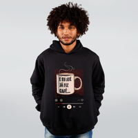 MOLETOM PRETO - JA FIZ CAFÉ
