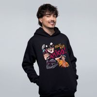 MOLETOM PRETO - HOJE NÃO AMIGO
