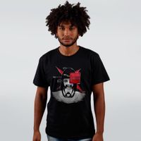 CAMISETA PRETA - MÁSCARA ERRADA
