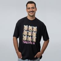 CAMISETA OVERSIZED PRETA - MOOD YASZOCA