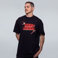 CAMISETA OVERSIZED PRETA - FEAR ME NOT