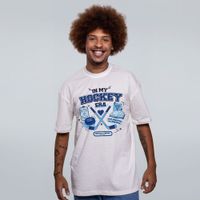 CAMISETA OVERSIZED OFF WHITE - HOCKEY