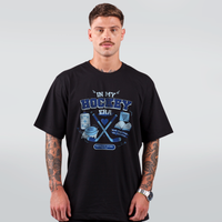 CAMISETA PRETA - HOCKEY