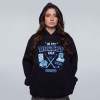 MOLETOM PRETO - HOCKEY