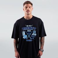CAMISETA OVERSIZED PRETA - HOCKEY