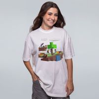 CAMISETA OVERSIZED OFF WHITE - AMIGOS LAS