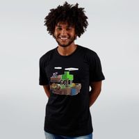 CAMISETA PRETA - AMIGOS LAS