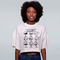 CROPPED OVERSIZED OFF WHITE - PALITO