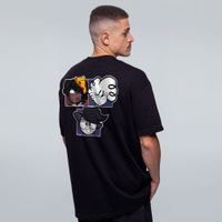 CAMISETA OVERSIZED PRETA - LAS